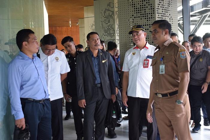 Rombongan Sarawak State Security and Enforcement Unit Kunjungi PLBN Aruk, Pelajari Pengelolaan Perbatasan